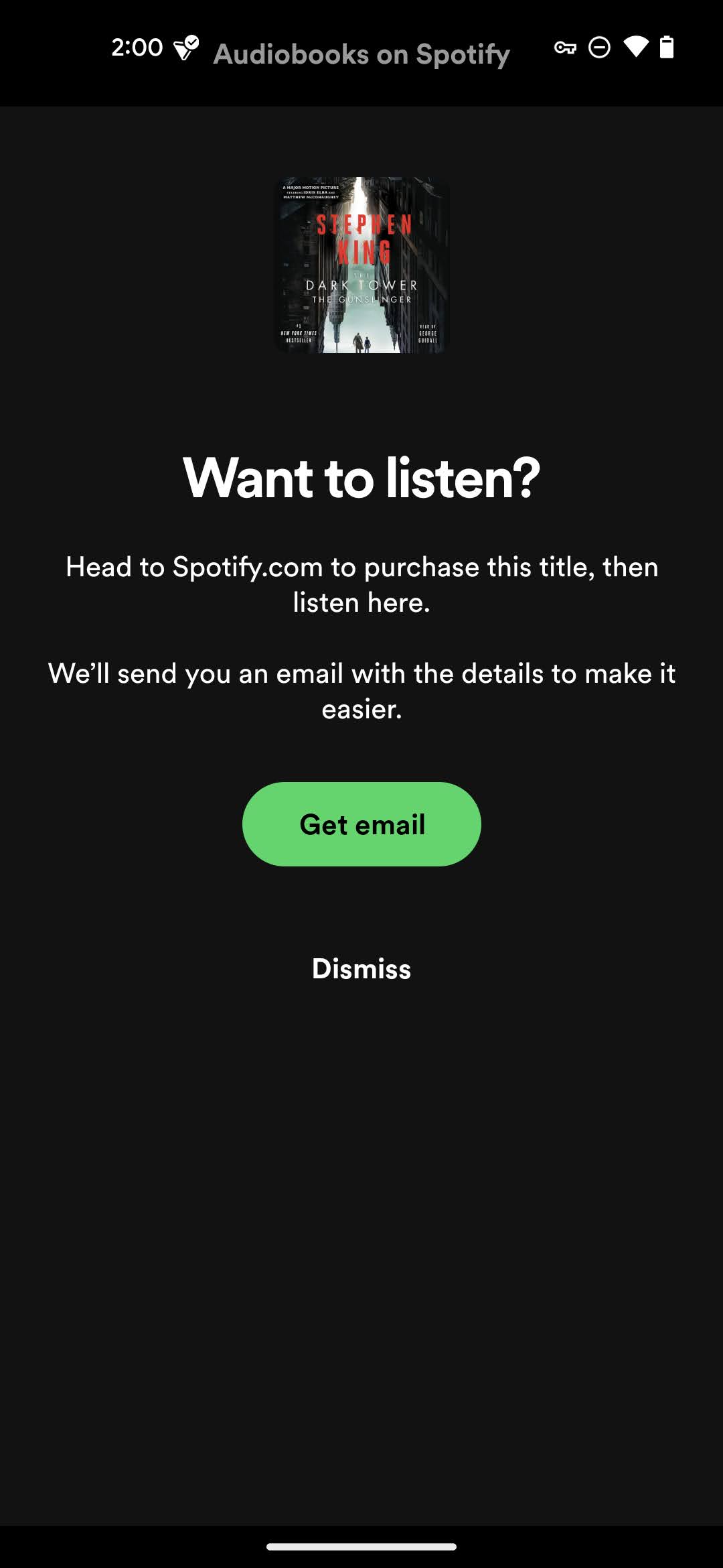 How to buy audiobook on Spotify 4