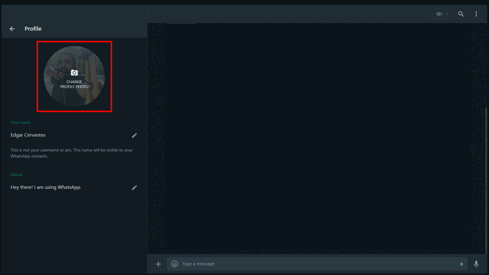 How to change your profile picture on WhatsApp (desktop) (2)