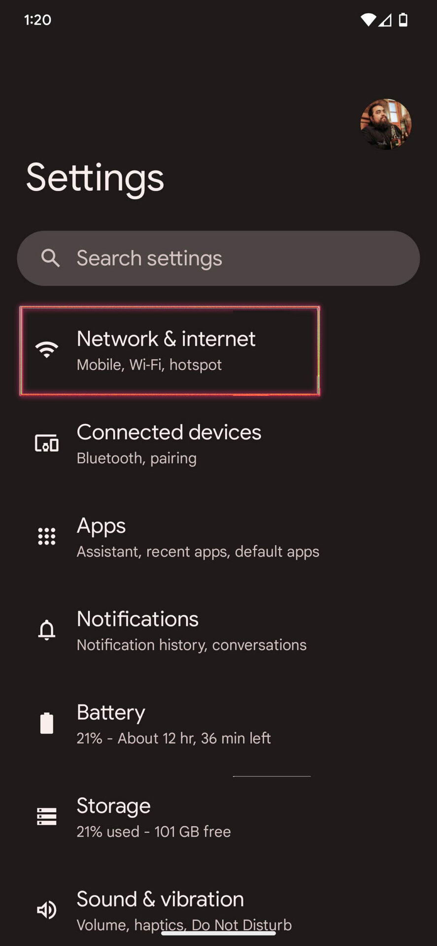 How to forget network on Android 13 1