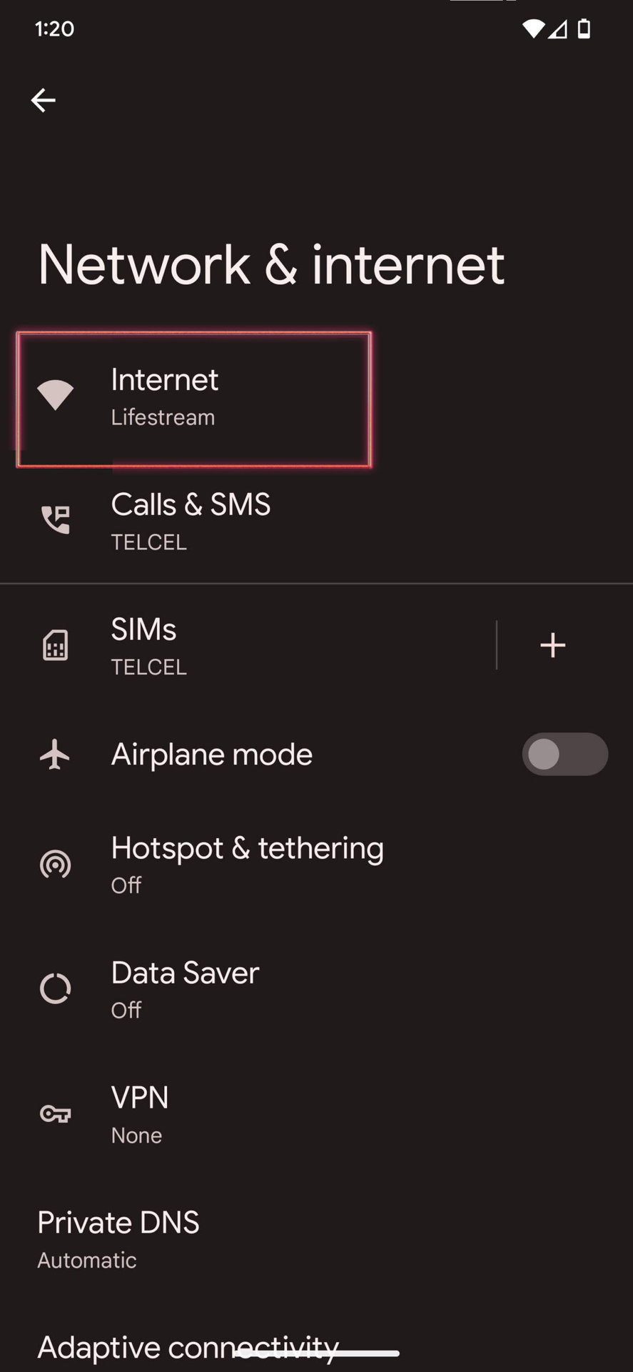 How to forget network on Android 13 2