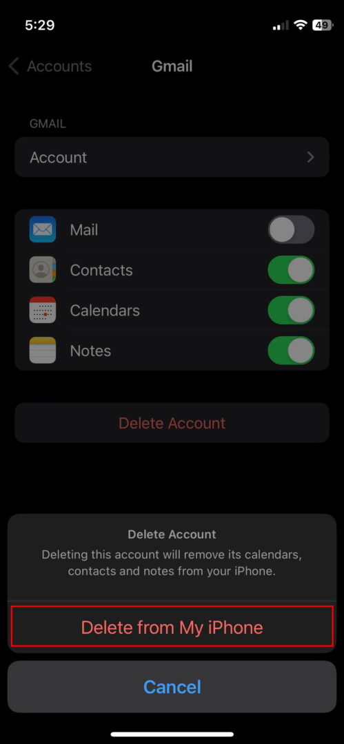 Ios Account Remove How to remove a Google account from your phone - Android Authority