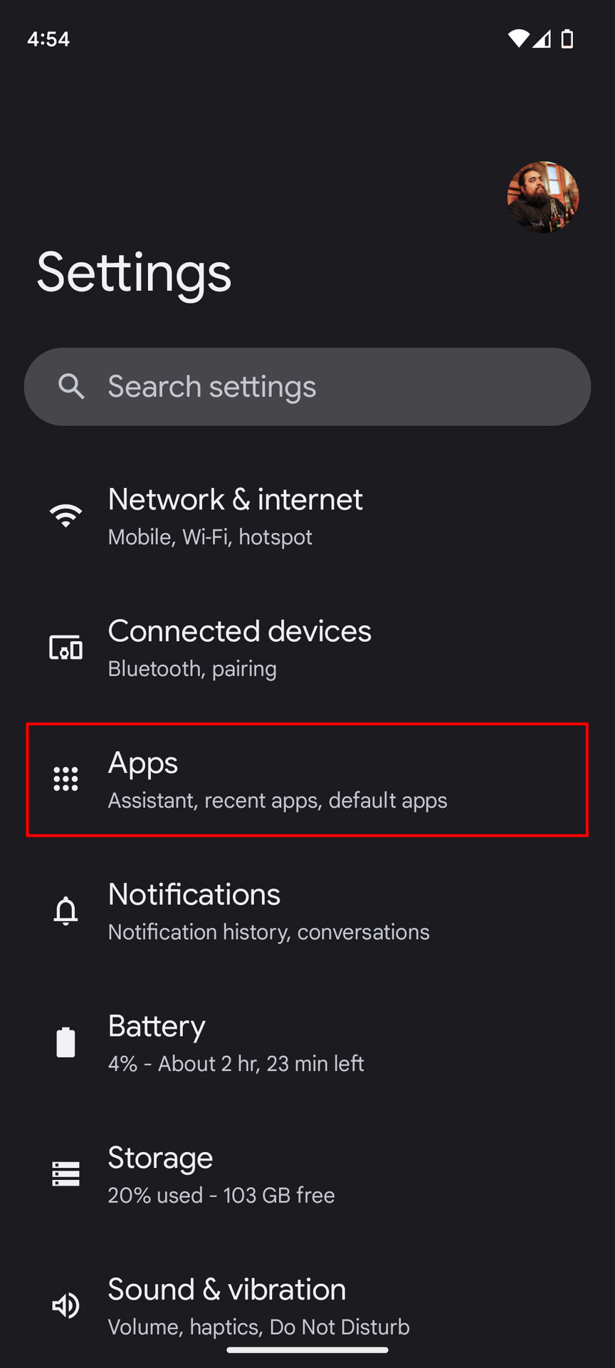 How to remove app permissions on Android 1