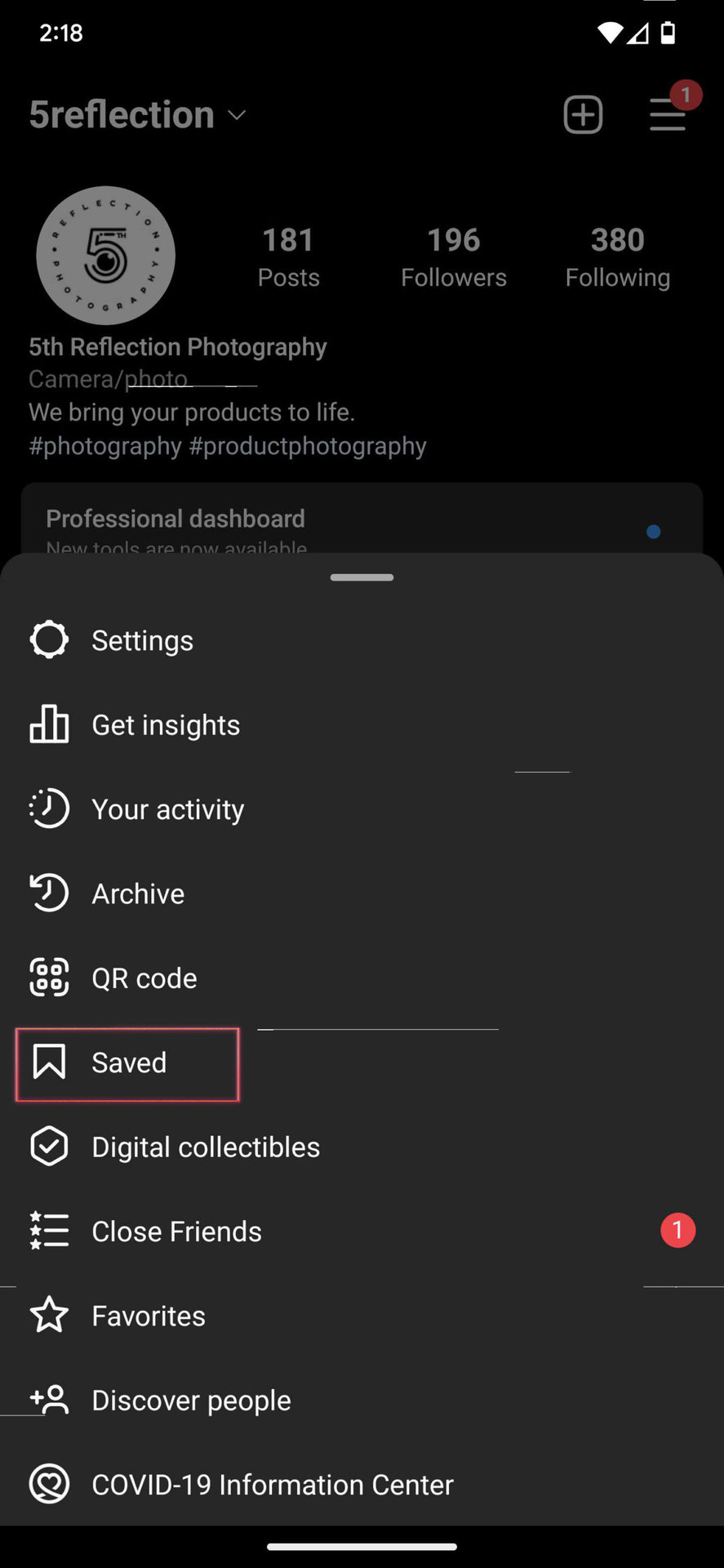 How to save images on Instagram 3