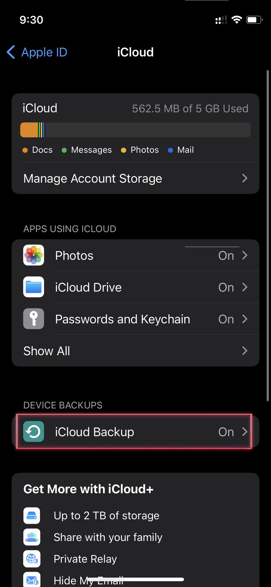 How to sync contacts to iCloud on iPhone 3