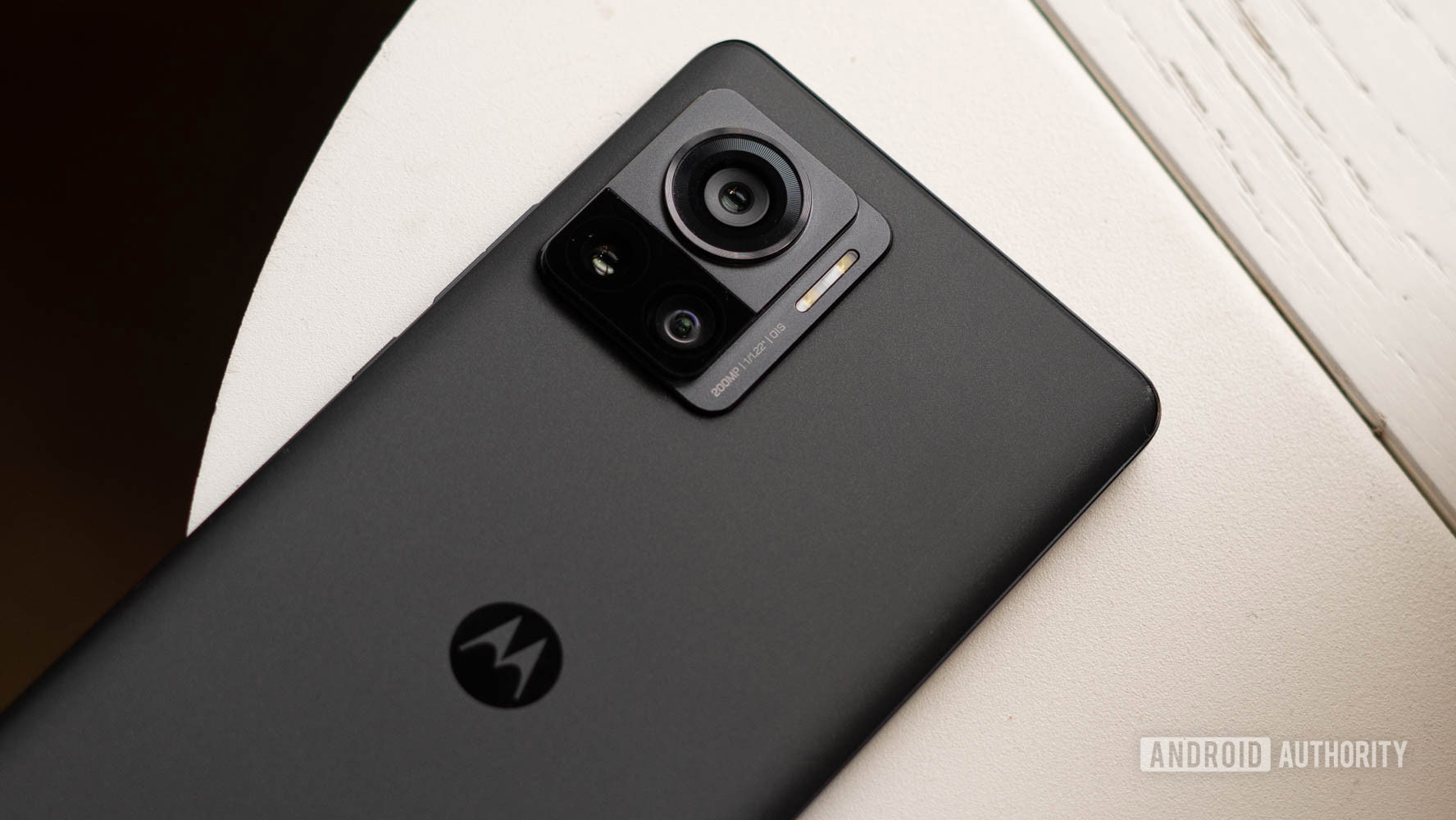 Moto Edge 30 Ultra showing camera module