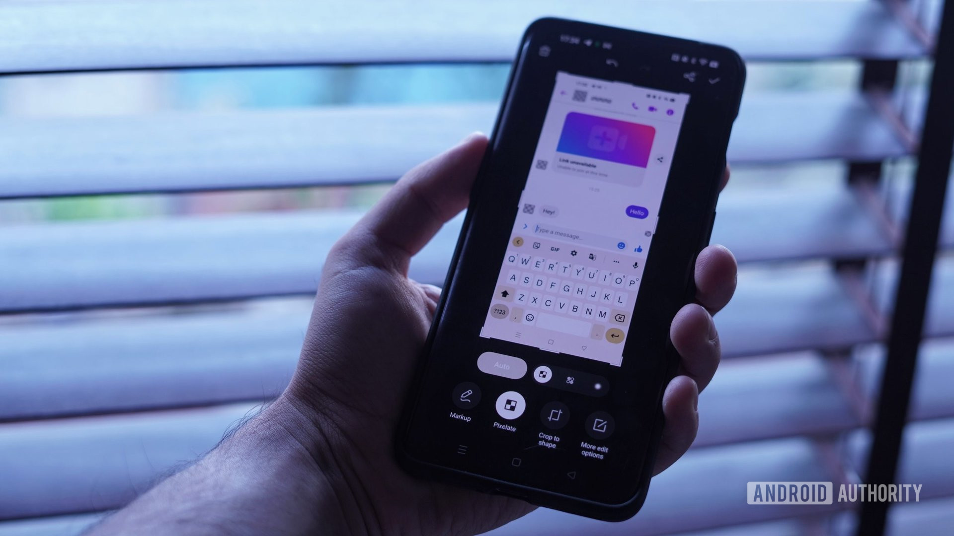 Tangkapan layar piksel otomatis OnePlus