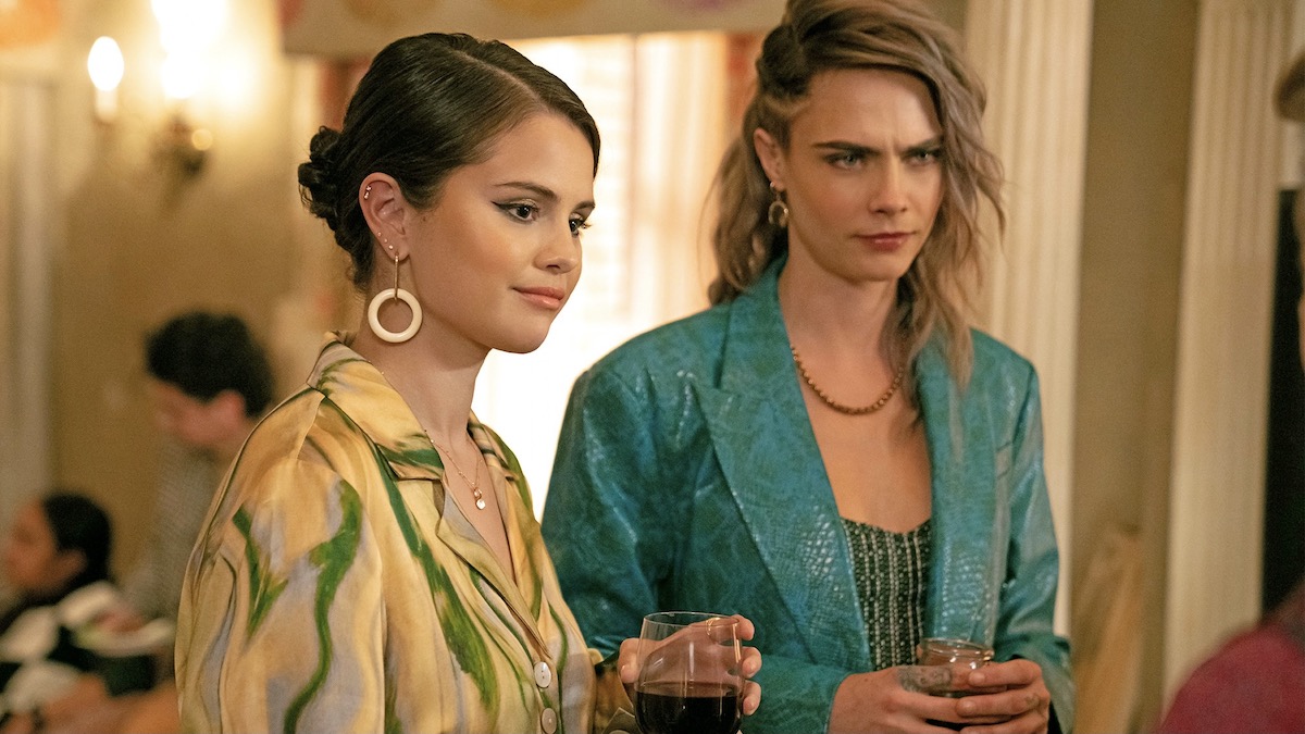 Mabel (Selena Gomez) and Alice (Cara Delevingne) in Only Murders in the Building