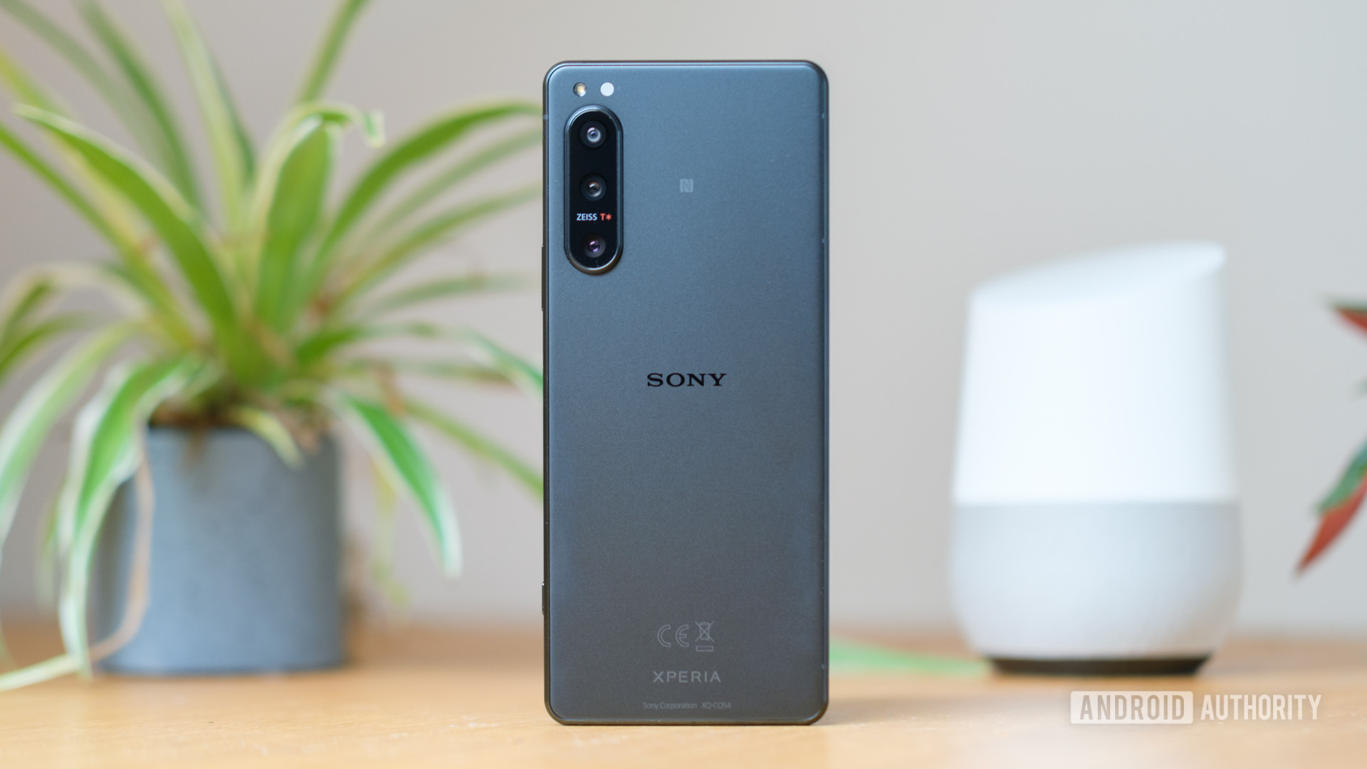 Sony Xperia 5 IV back standing