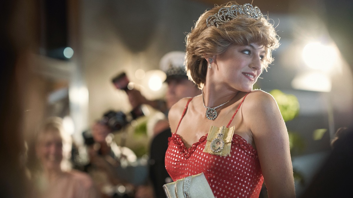 Emma Corrin as Princess Diana in The Crown - best netflix shows of all time