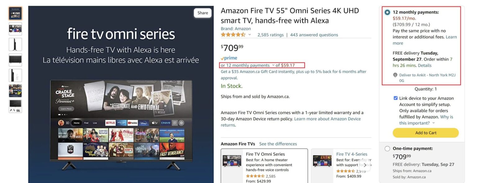 Amazon monthly payment plans How do they work?