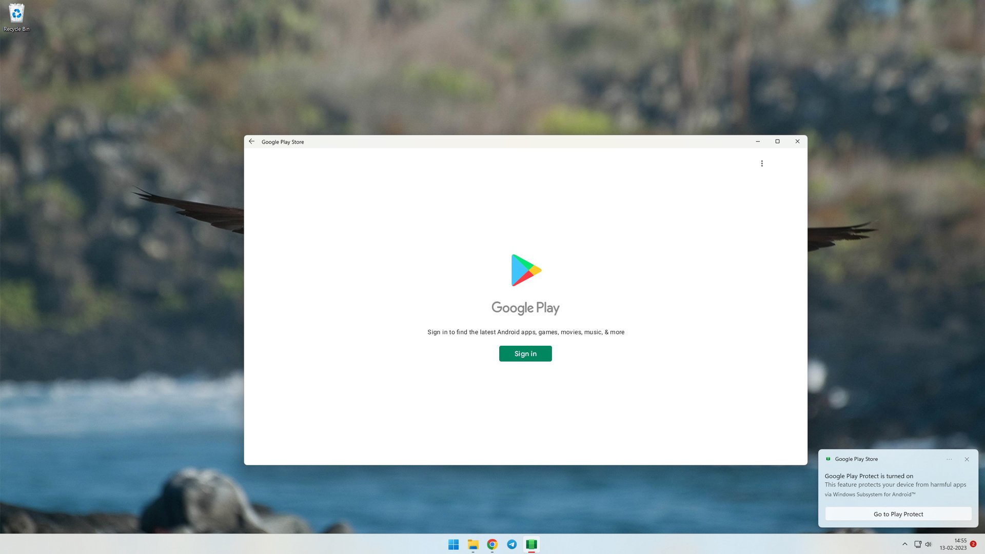 Como instalar a Google Play Store no Windows 11