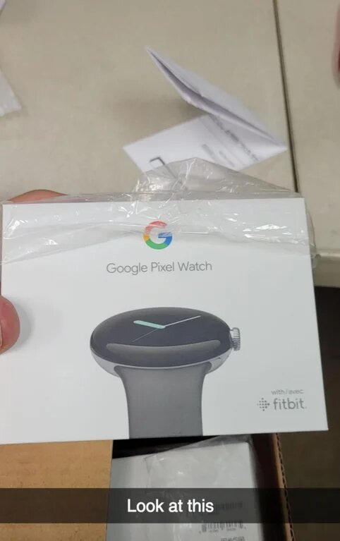Pixel Watch box