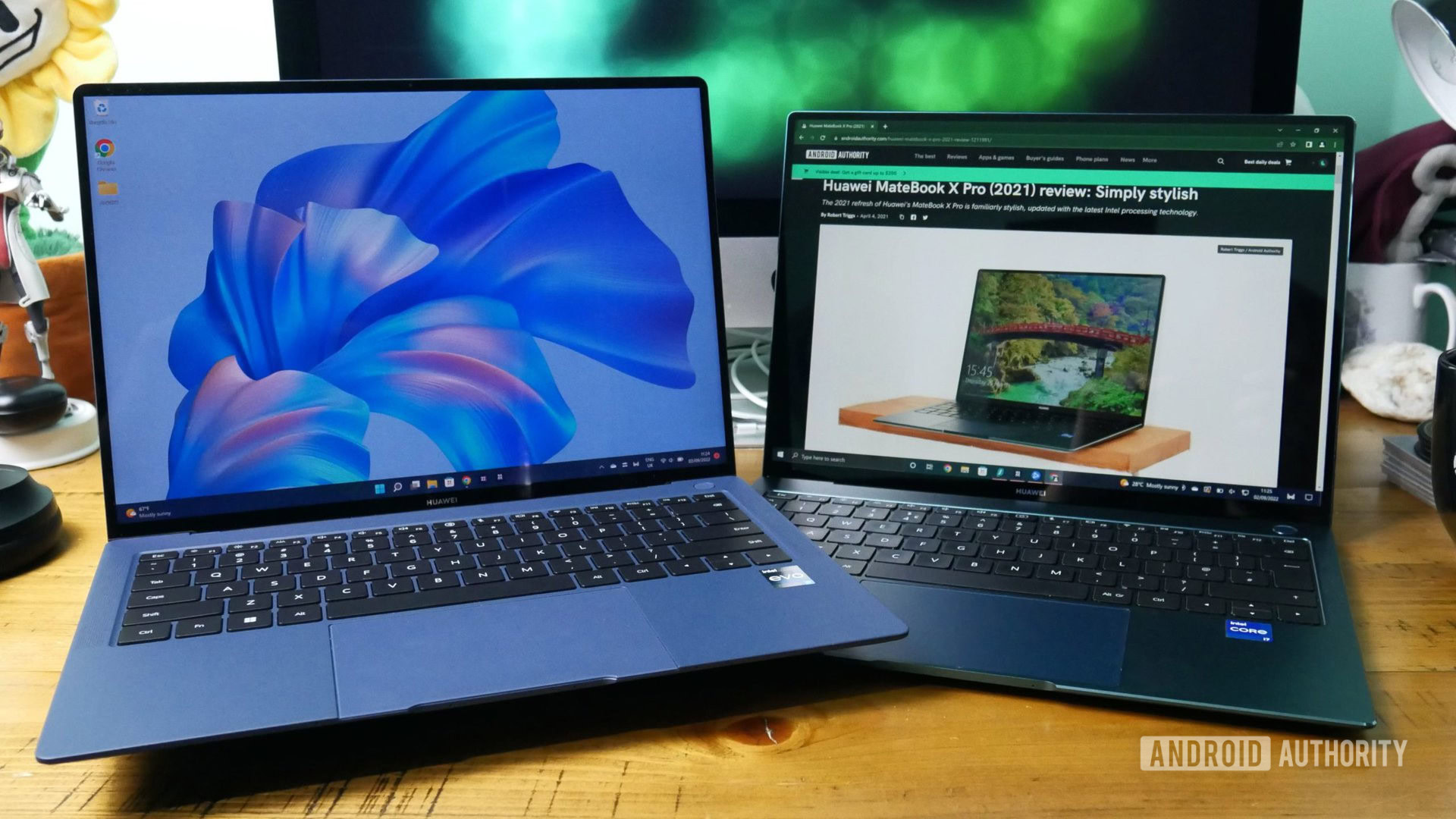 huawei matebook x pro 2022 12th gen intel vs 2021