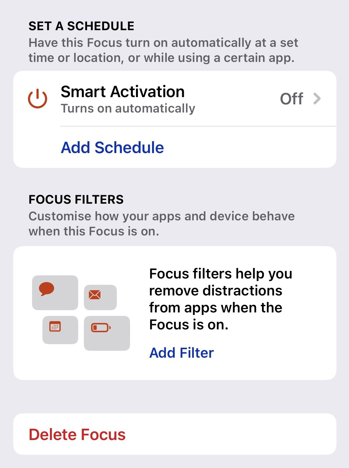 ios reading focus part two