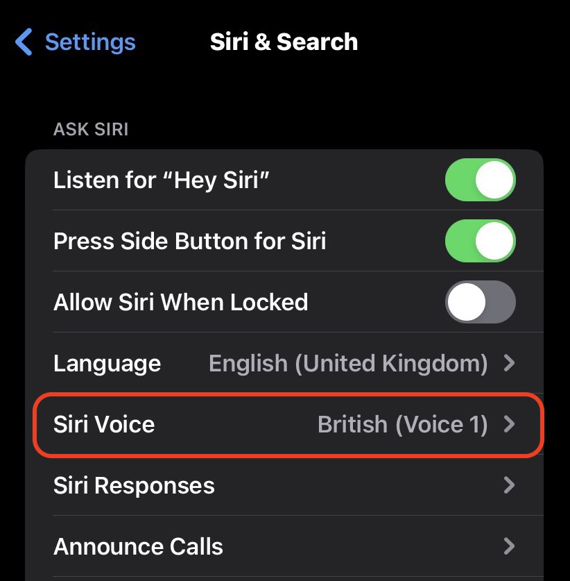 ios siri voice