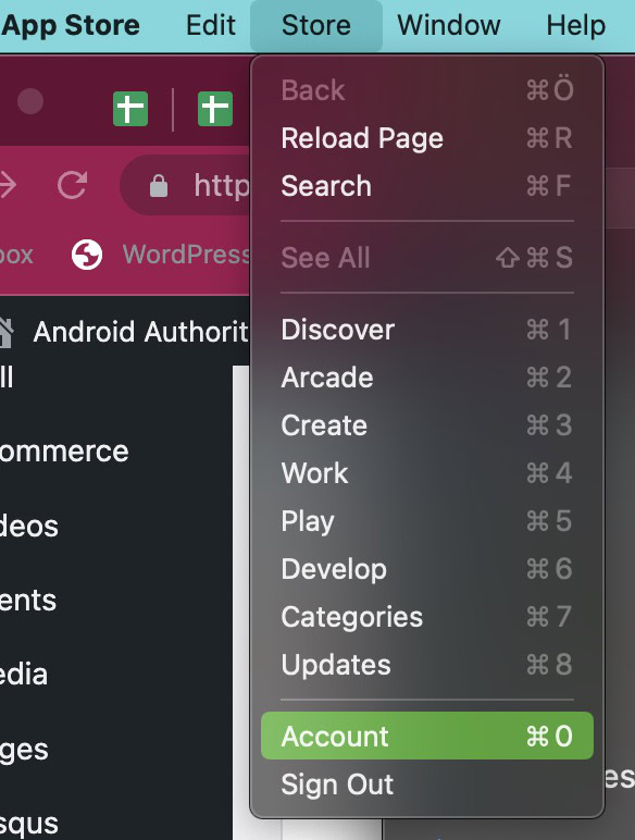 macos app store top menu