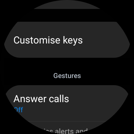 samsung galaxy watch 5 settings advanced features customize keys