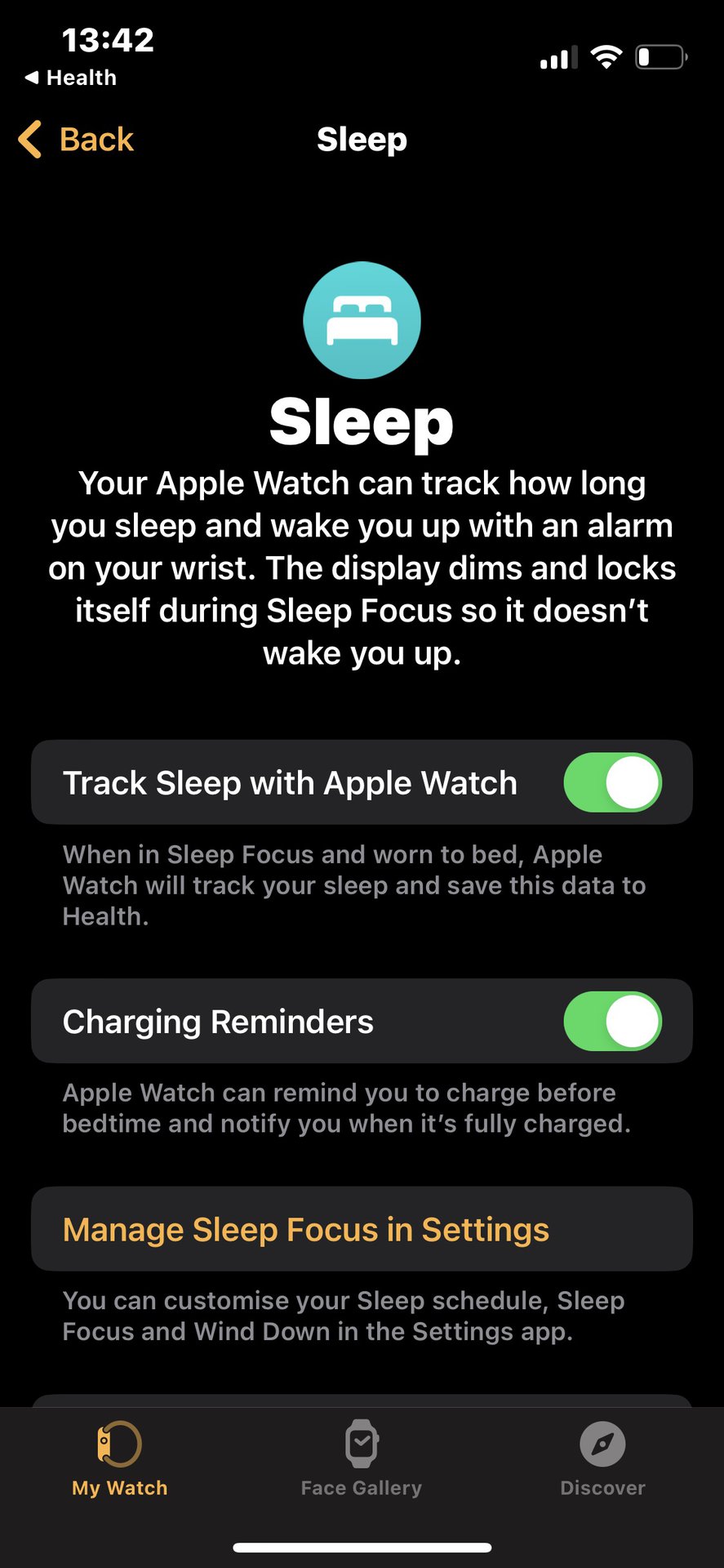 6 iphone sleep schedule