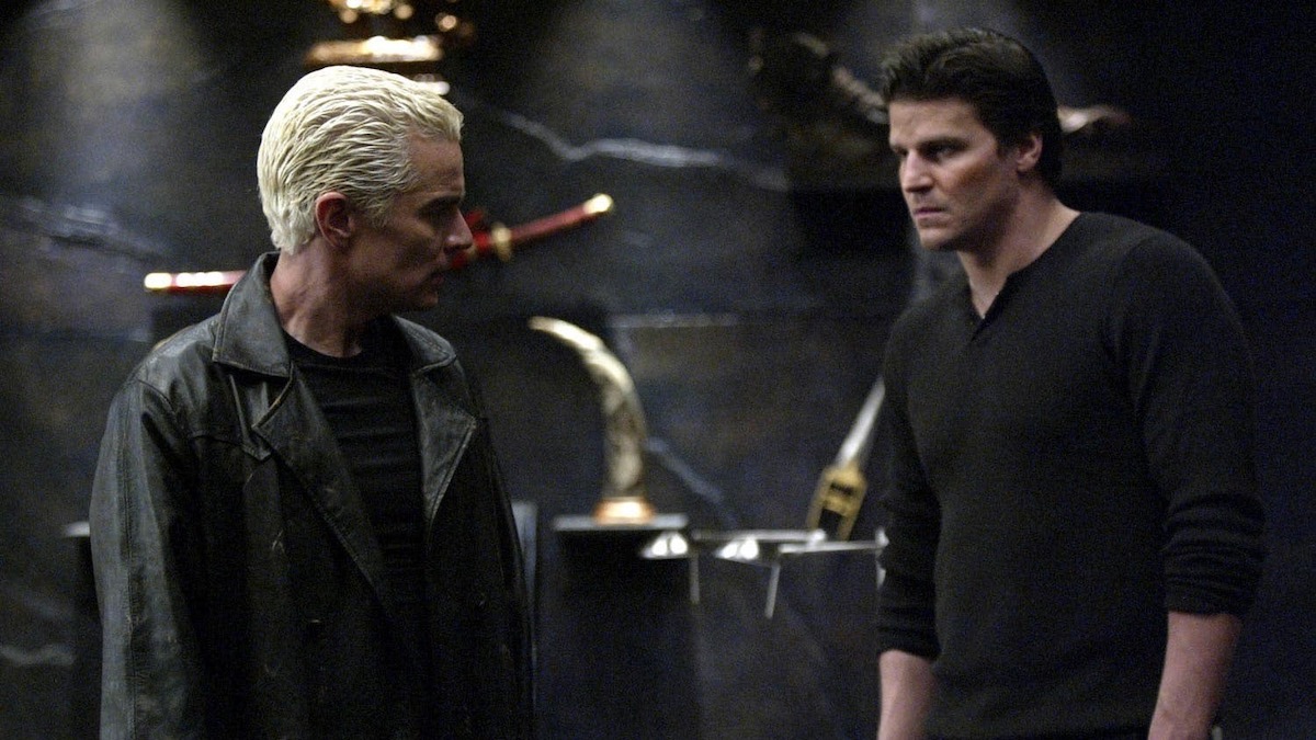 Spike and Angel in Angel - shows like interview with the vampire