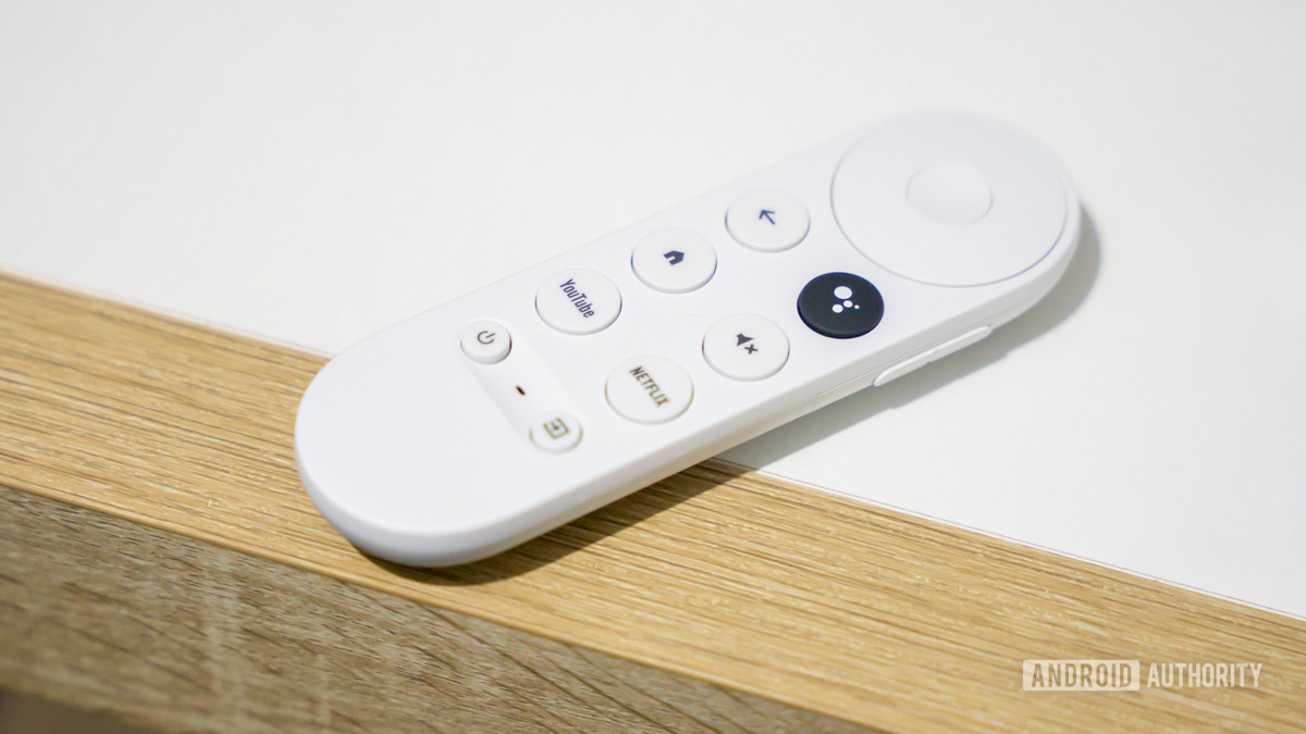Chromecast with Google TV HD remote 4