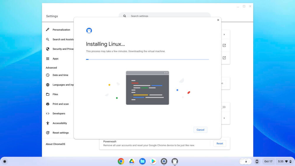 Steam On Chromebook How To Install It Run It And More Enable Linux Apps On Chromebook Device 4 1000w 563h 