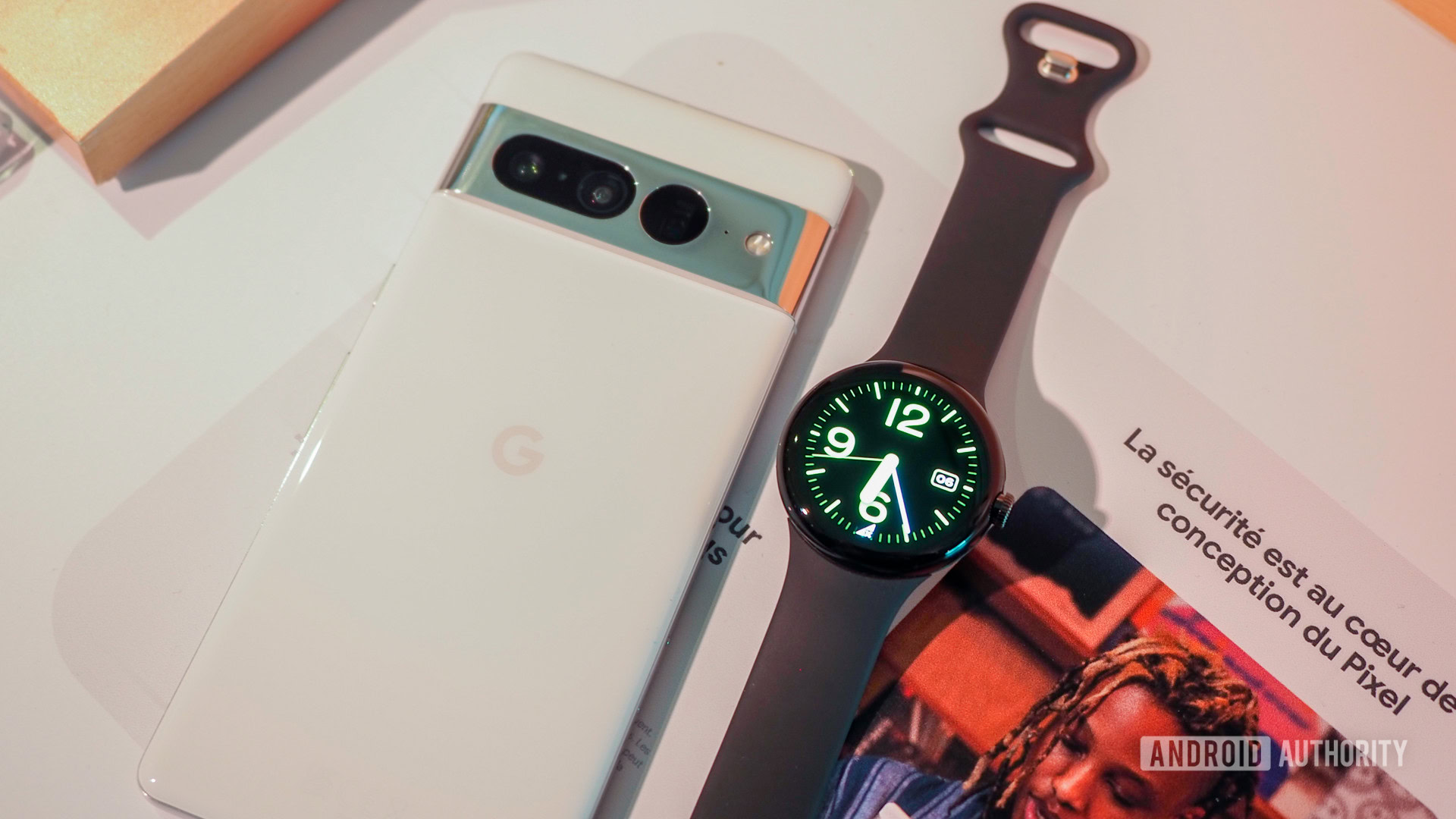 Google Pixel Watch and Pixel 7 Pro