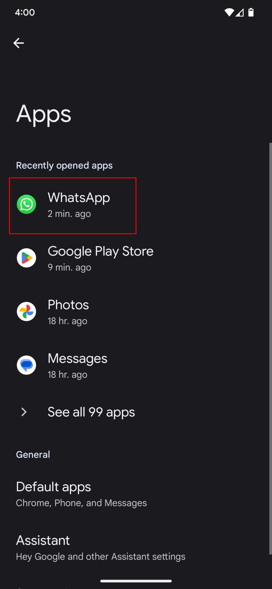 How to clear WhatsApp cache 2