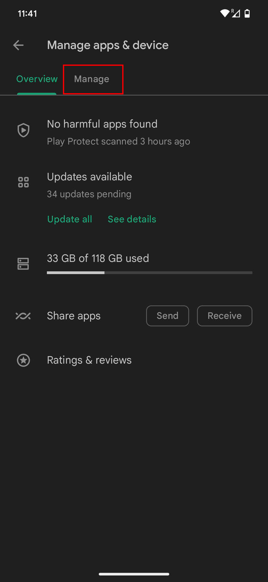 How to install previously downloaded apps on the Google Play Store 3