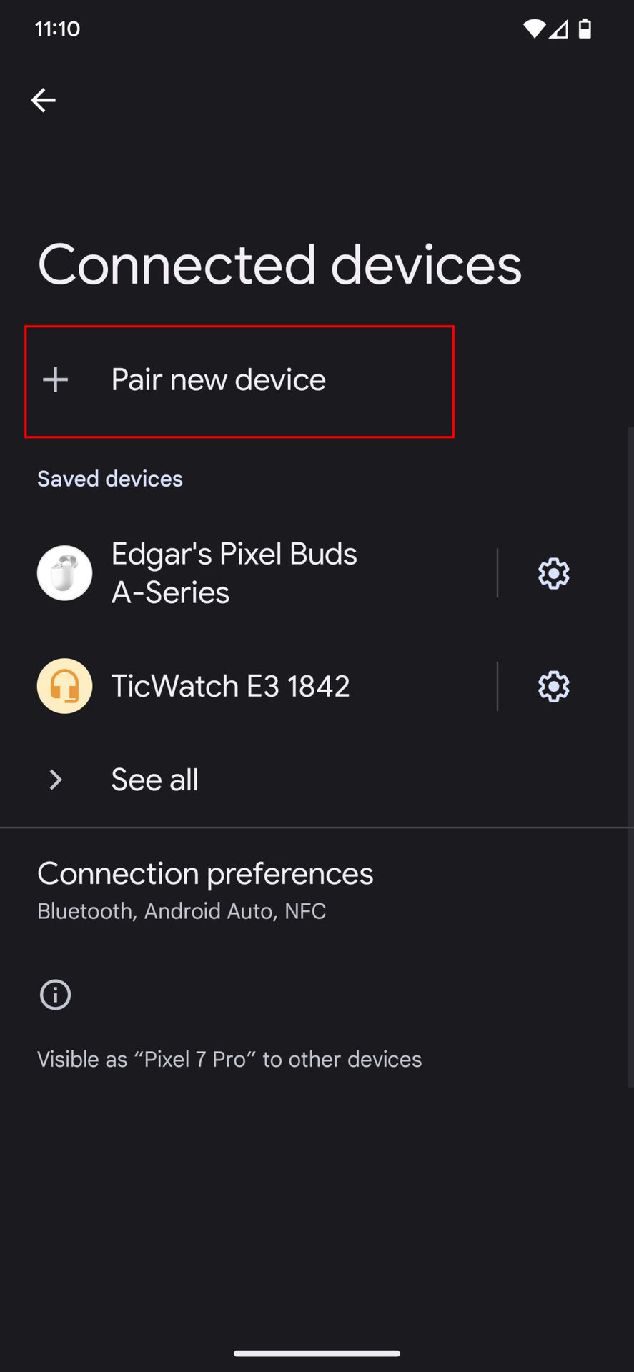 How to pair a Bluetooth device on Android 13 2