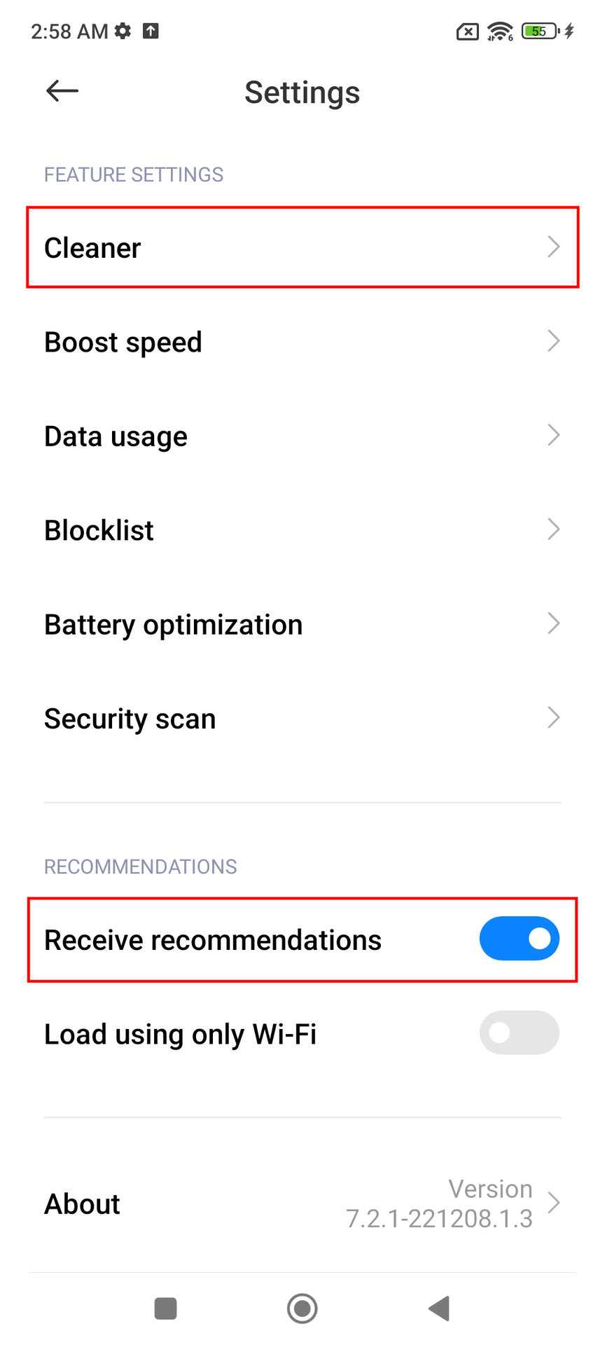 How to remove ads on Xiaomi Security 2