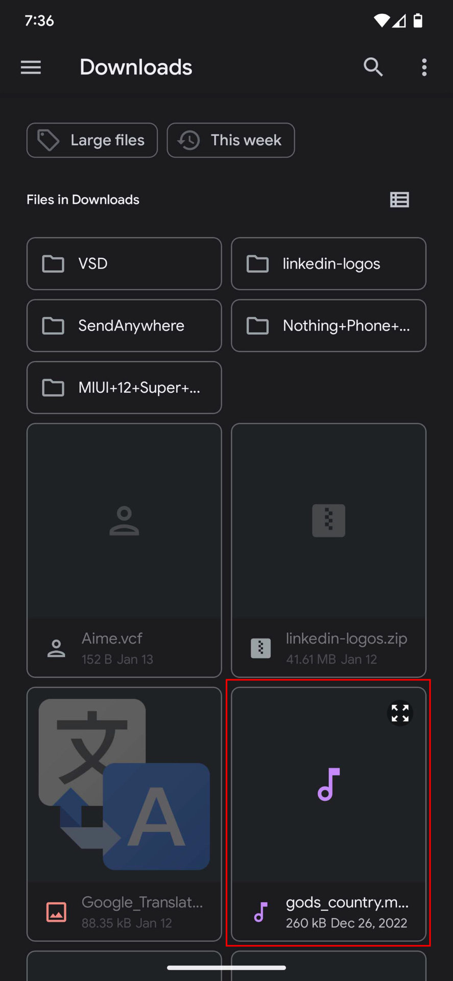 How to set MP3 as ringtone on Android 13 5