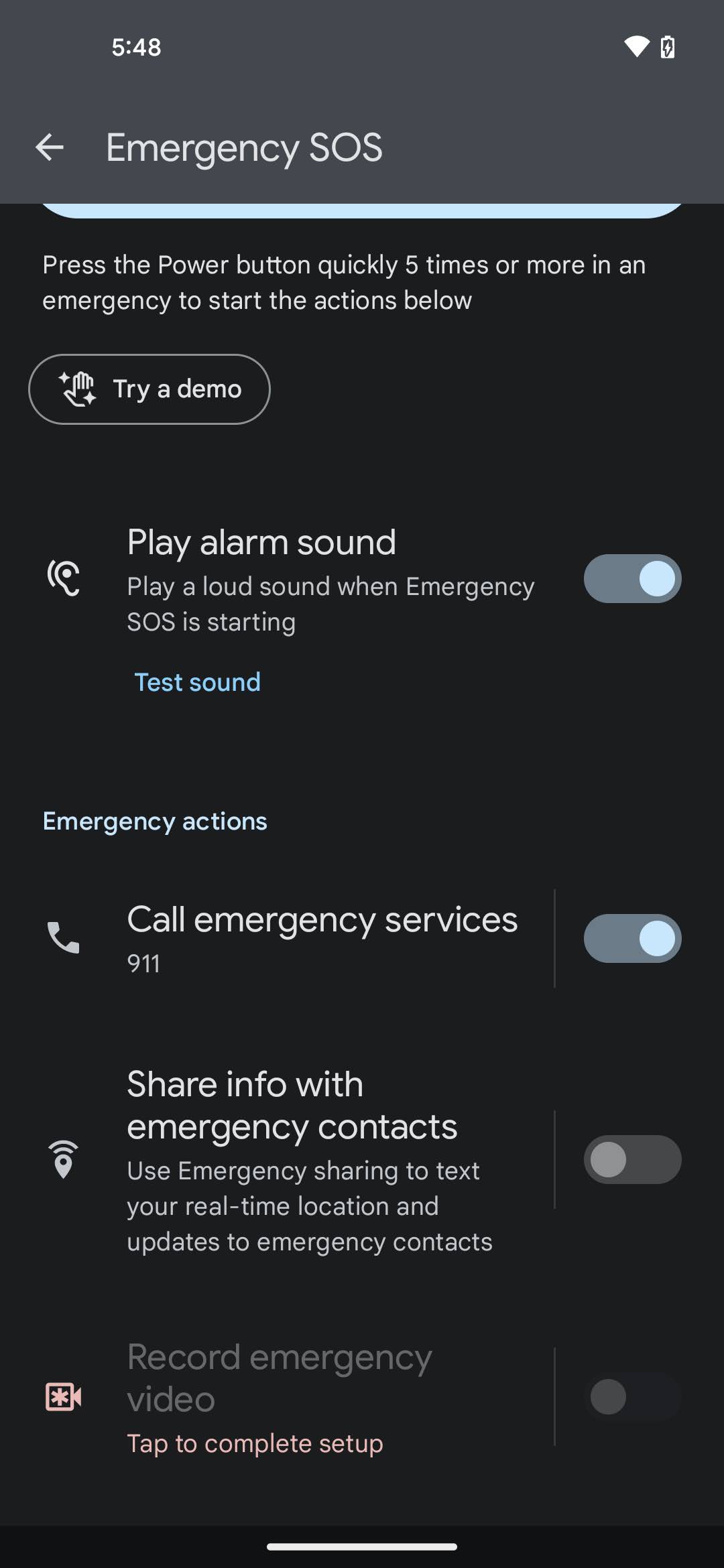 How to set up Personal Safety app 6