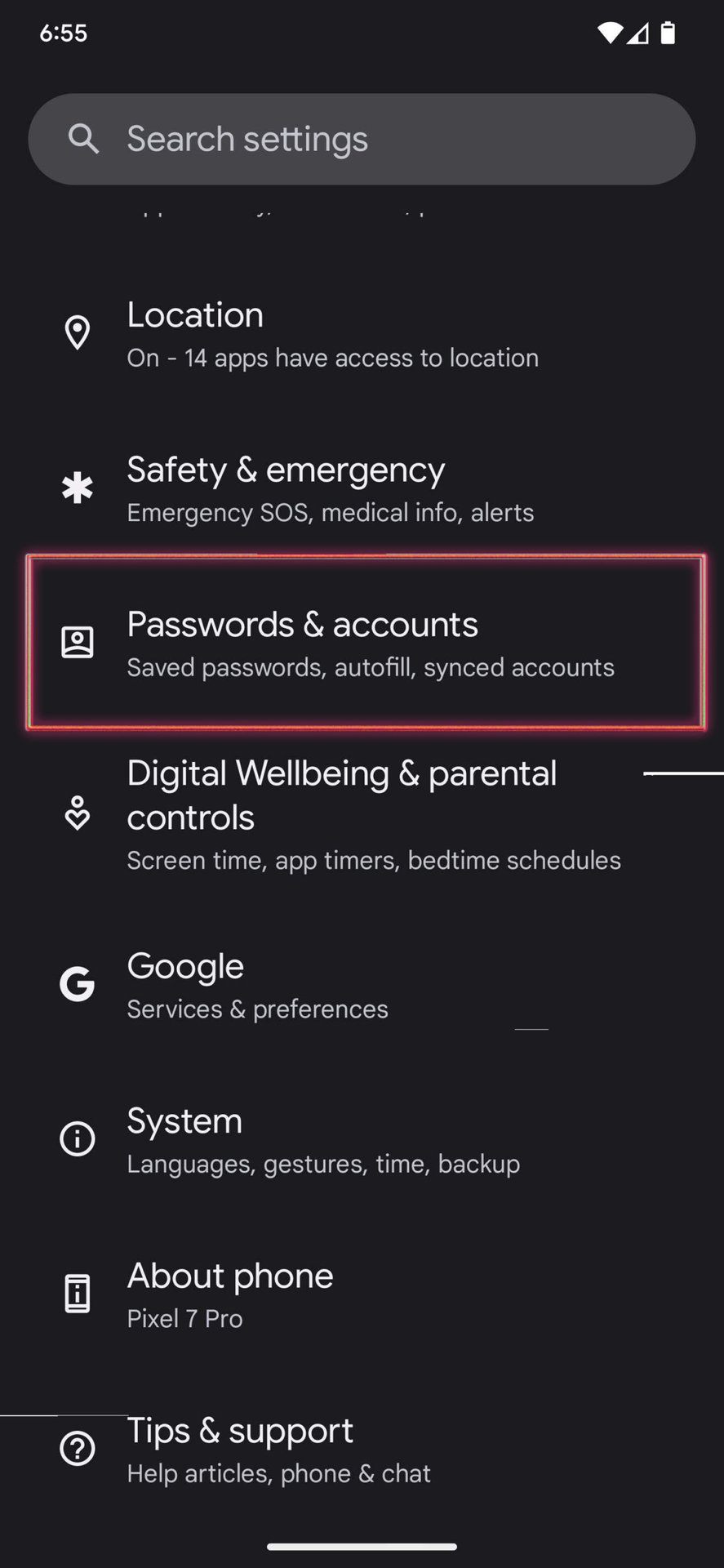 How to sync Contacts to Google account on Android 13 1