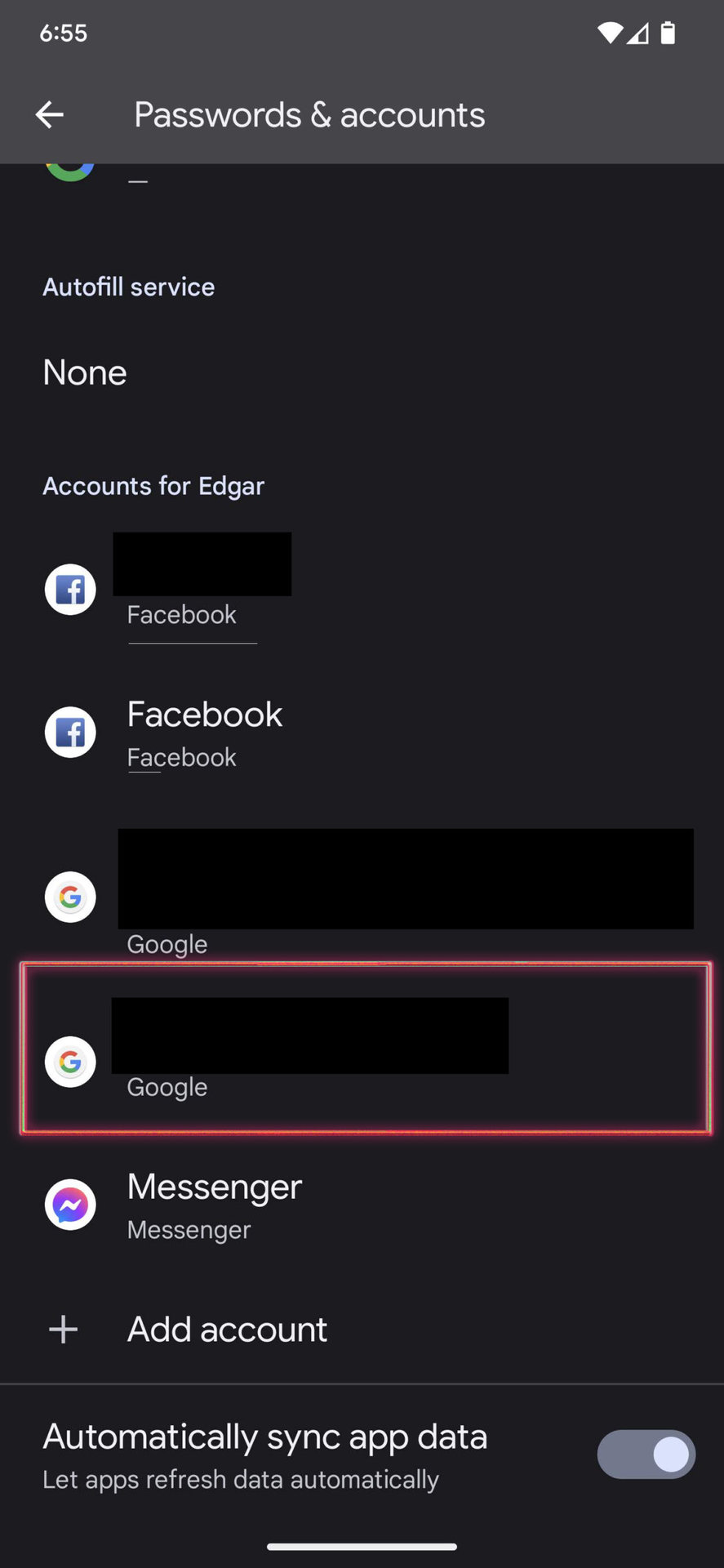 How to sync Contacts to Google account on Android 13 2