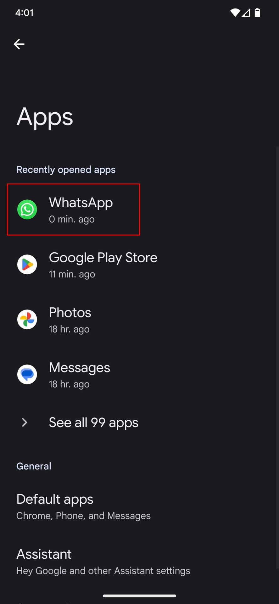 How to turn on background data on WhatsApp 2