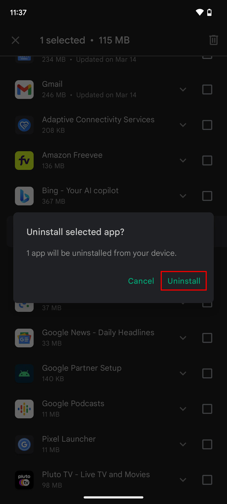 How to uninstall apps from the Google Play Store 5