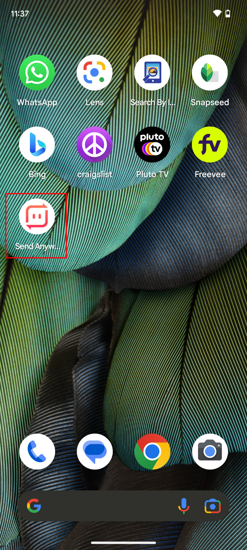 How to uninstall apps from the home screen 1