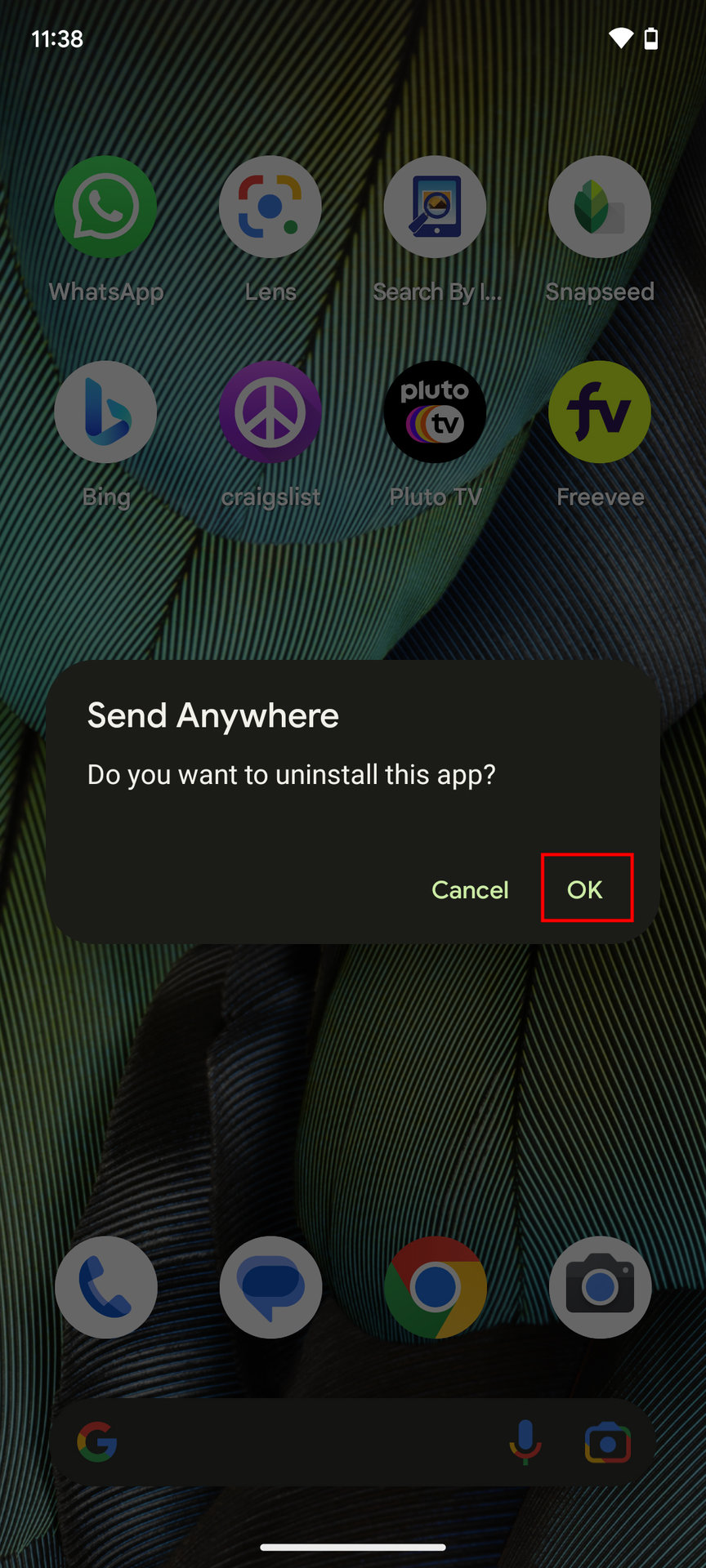 How to uninstall apps from the home screen 3