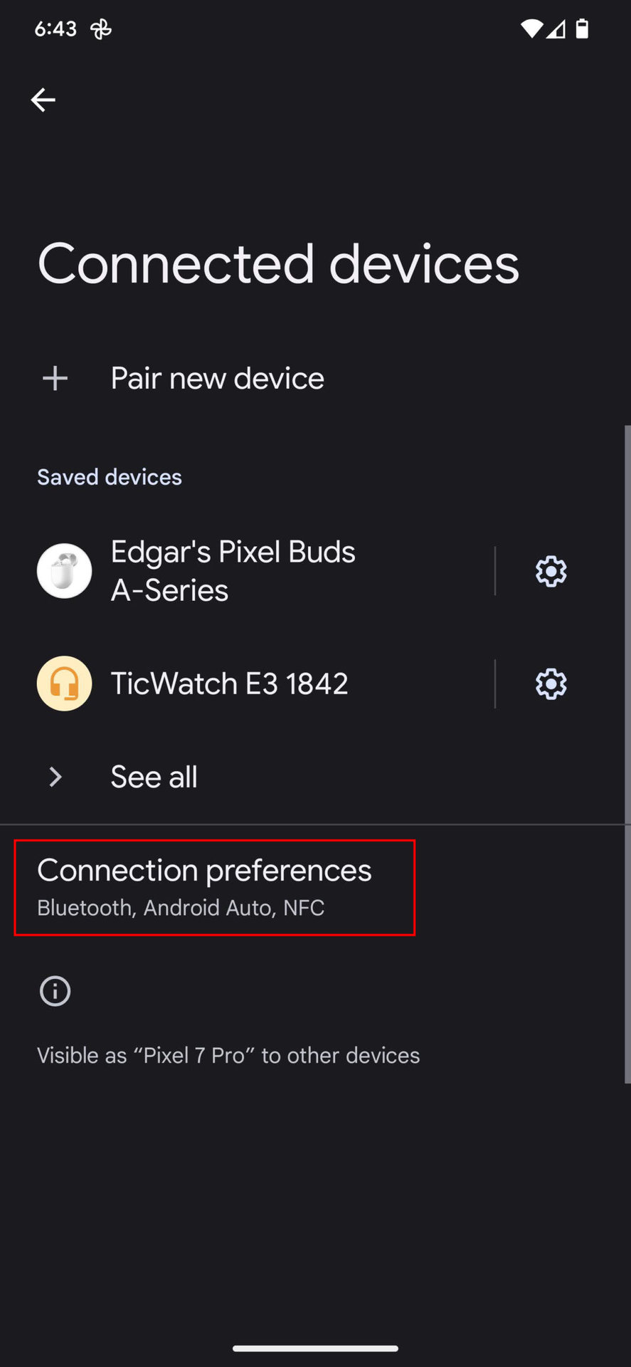 Modify the Android Auto settings 2