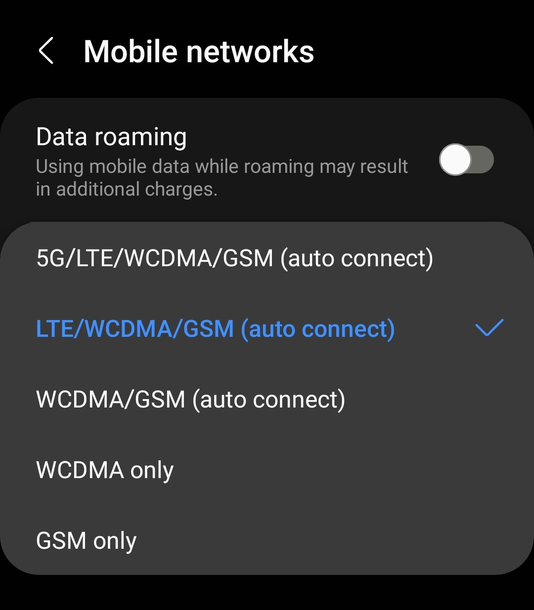 network mode