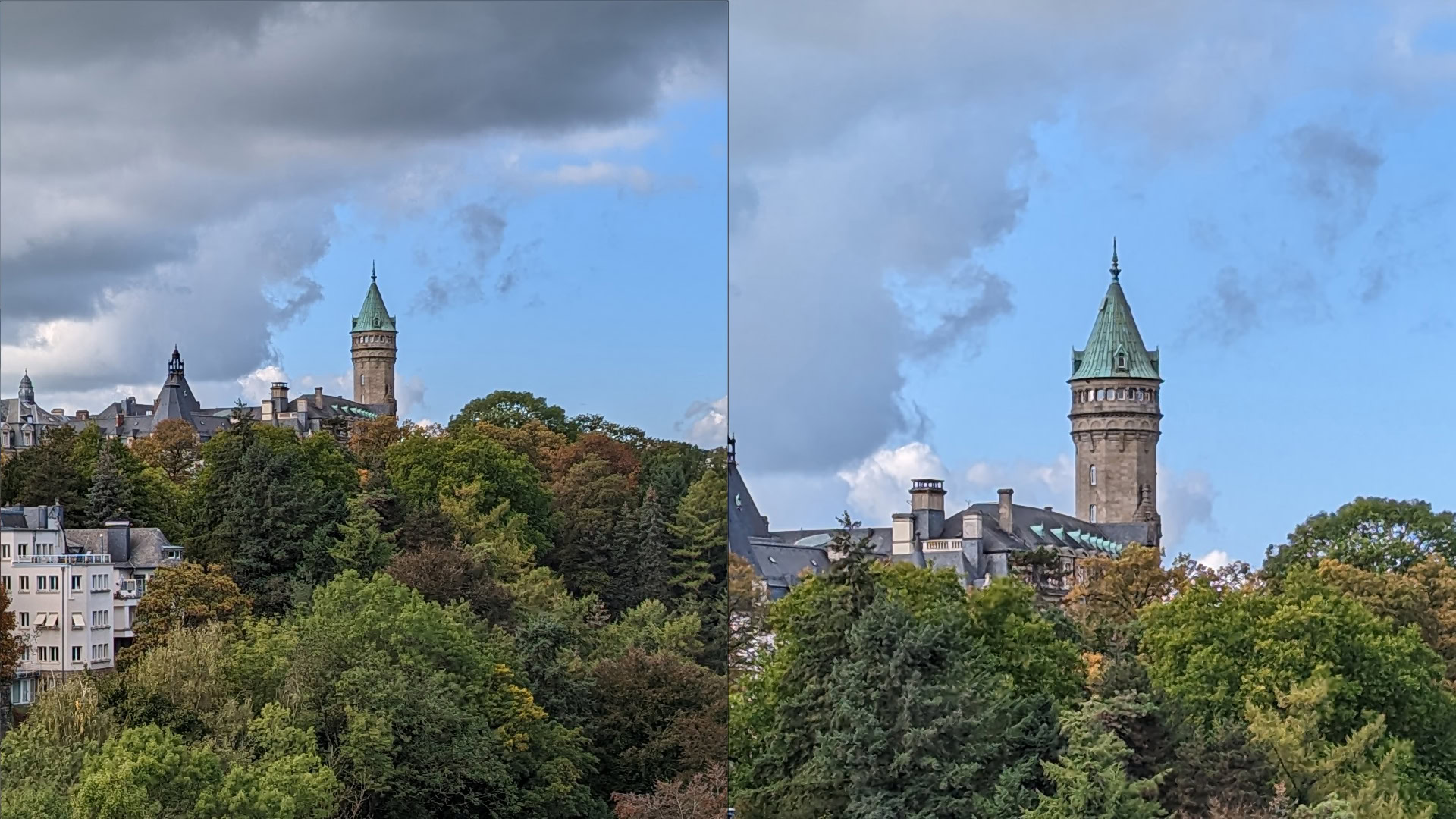 Pixel 7 Pro 1x to 2x