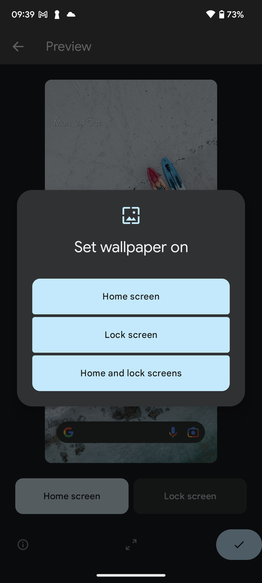 Pixel Change Wallpaper Home Screen Lock Screen or Both