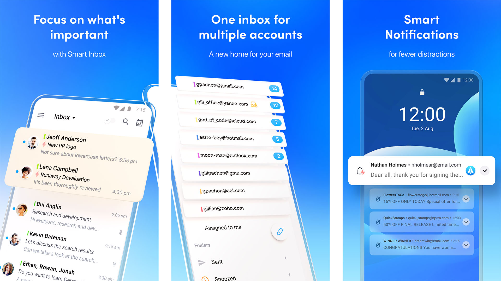 Spark Mail screenshot 2022