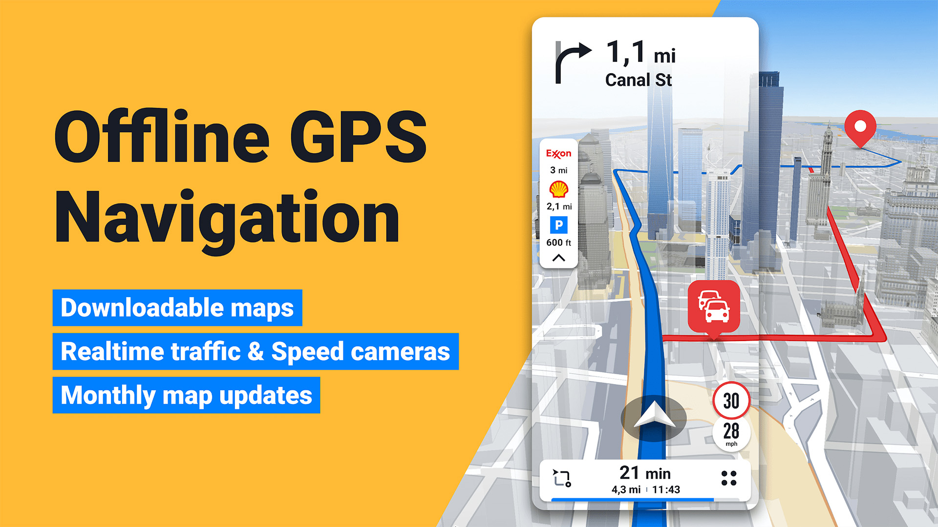 Sygic GPS Navigation screenshot 2023