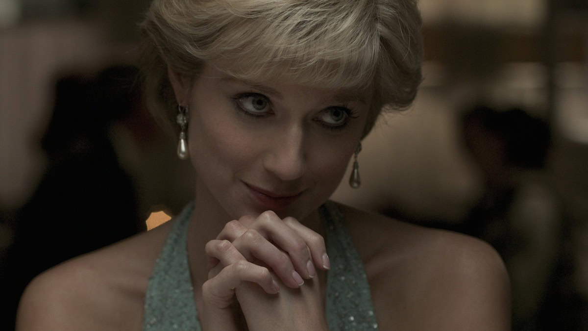 Princess Diana, played by Elizabeth Debicki in The Crown