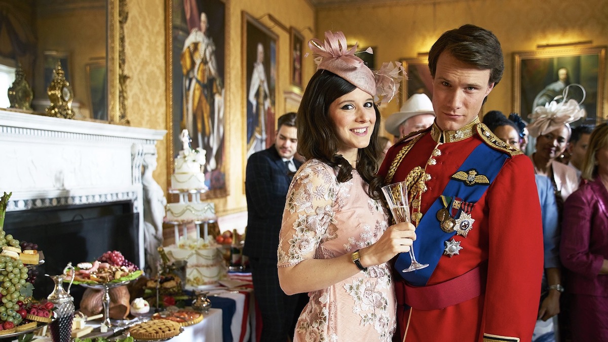 William and Kate in The Windsors - shows like the crown
