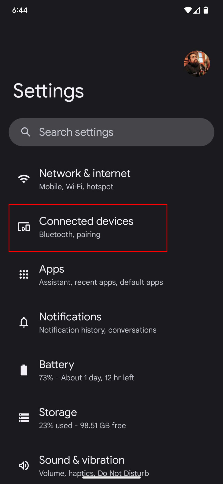 Turn Bluetooth on on Android 13 1