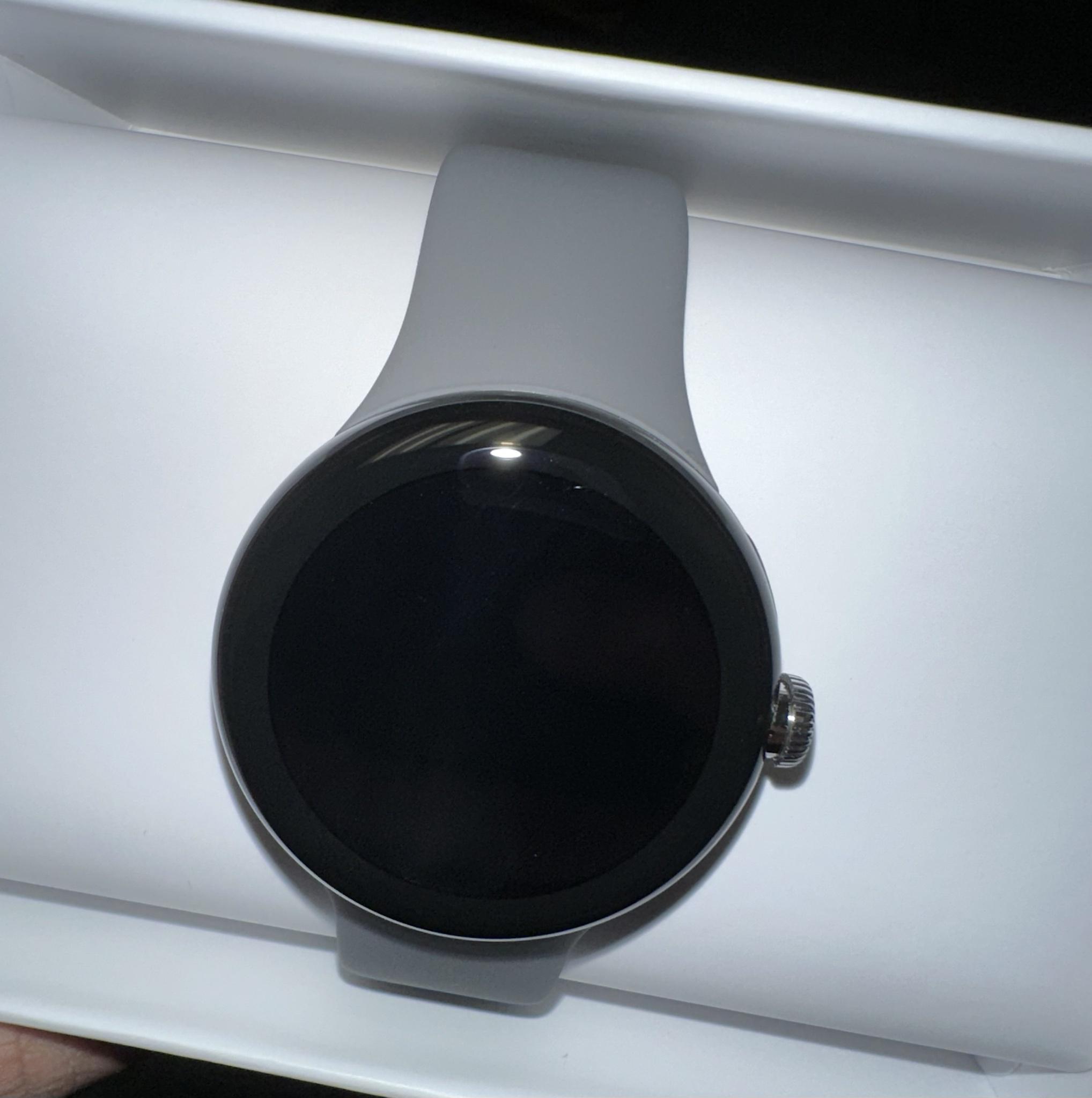 front view of pixel watch
