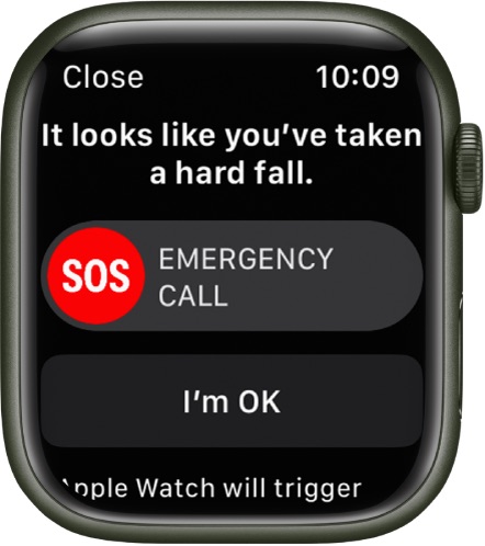 emergency safety apple watch fall detection