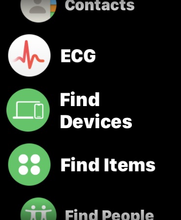 apple watch find devices